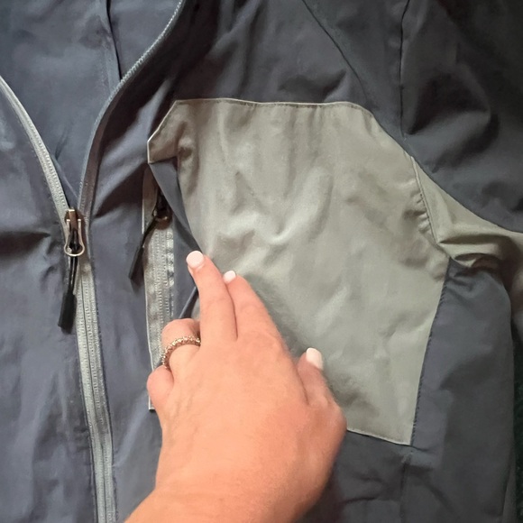 Boundless Men’s Rain Jacket Windbreaker Color Block Size S - Picture 4 of 11